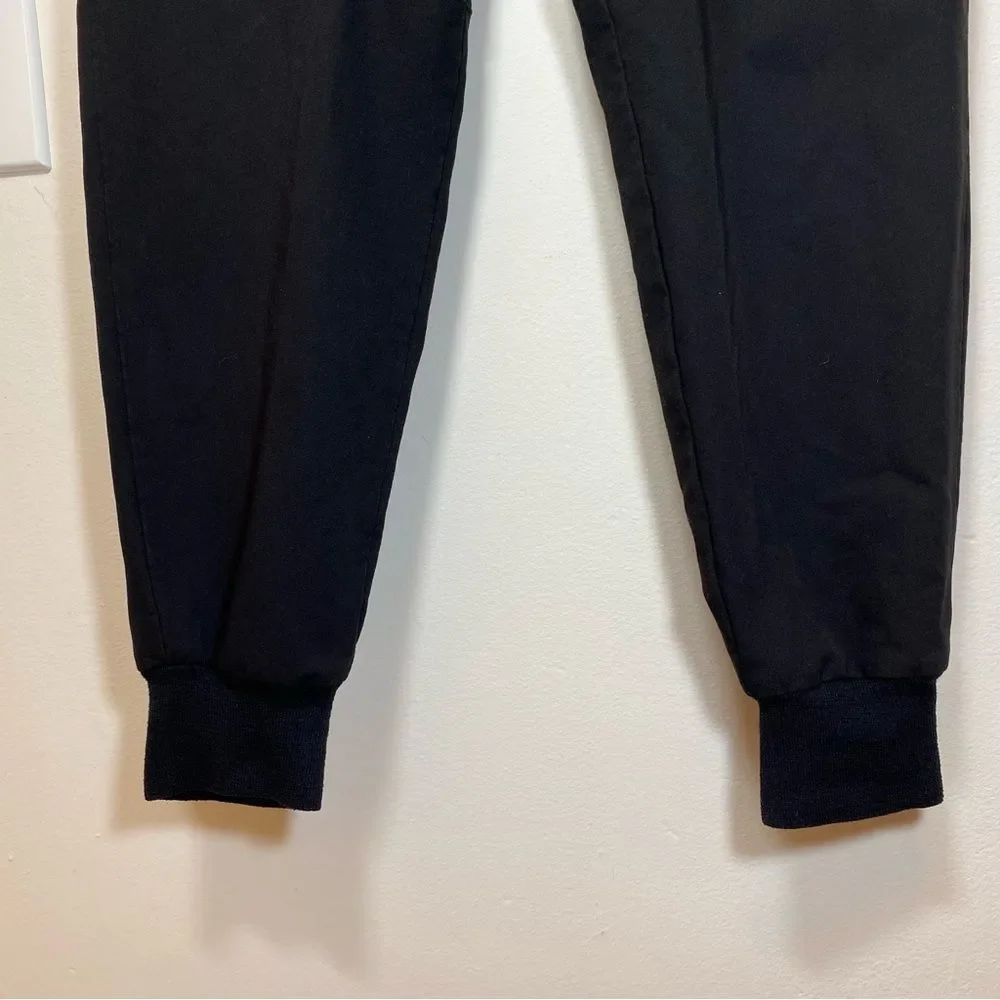 FIGS Men’s Tansen Jogger Drawstring Waist Scrub Pants Black Sz Small